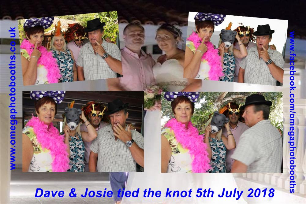 Josie & Dave's wedding  | View more photos from the event at gallery.omegaphotobooths.co.uk/u/Omega-Photobooths/Josie-Daves-wedding